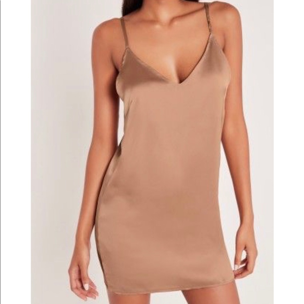 Carli Bybel X Missguided Silk Dress